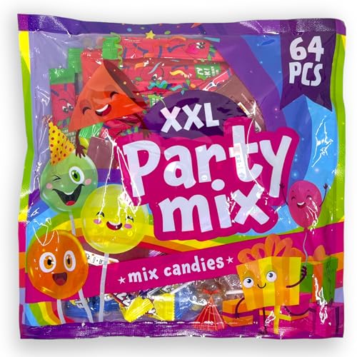 MIK funshopping Halloween Süßigkeiten Süßwaren - Gruseliges Mitgebsel für Party & Schrecklich Leckere Snacks, Halloween-Candy einzeln verpackt (Party Mix, 3x500g) von MIK funshopping
