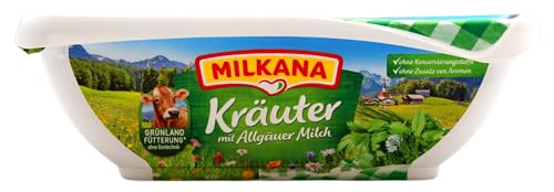 Milkana Kräuter Schmelzkäse, 8er Pack (8 x 190g) von Milkana