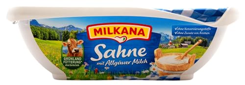 Milkana Sahne Schmelzkäse, 8er Pack (8 x 190g) von Milkana