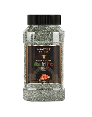 Minotaur Spices I Pizza Gewürz 180 g I Italienischer Art Pizza mix, mediterrane Kräuter Minotaur Spices I Pizza Gewürz 180 g I Italienischer Art Pizza mix, mediterrane Kräuter von MINOTAUR