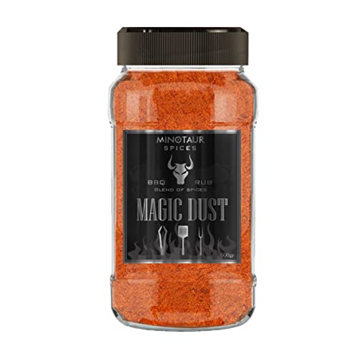 Minotaur Spices | Magic Dust Gewürzmischung | 600 g | Grillmarinade für Fleisch, BBQ Rub von MINOTAUR