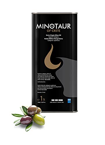 Minotaur of Crete | Extra Natives Premium Olivenöl aus Kreta | Kaltextraxiert | 1 Liter (1L) von MINOTAUR