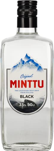 Minttu Black Pfefferminz Likör (1 x 0.5 l) von MINTTU Black Mint