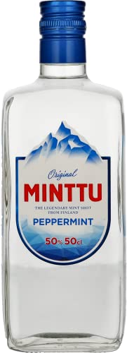 Minttu Peppermint Liquor 50% Liköre (3 x 0.5 l) von MINTTU Choco Mint