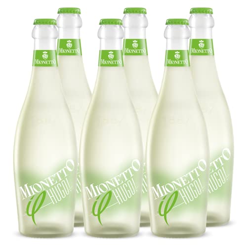 Mionetto IL Hugo Aperitivo, Holunderblüte und Limette (6x0,75l) Aktionspaket, Weinhaltiges Getränk auf Basis eines Vino Bianco aus dem Veneto, sommerliche Alternative zu Sekt, Weißwein oder Cremant von MIONETTO