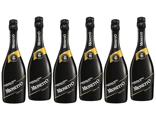 MIONETTO VALDOBBIADENE PROSECCO SUPERIORE AVANTGARDE EXTRA DRY DOCG 75 CL 6 FLASCHEN von MIONETTO