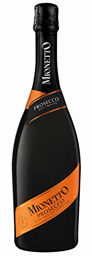 Mionetto Prosecco DOC Treviso Brut Extra Dry (1 x 0,75 l) - Qualitäts-Schaumwein aus Italien, weich und harmonisch, extra trocken, ideal als Aperitif oder zu Antipasti von MIONETTO