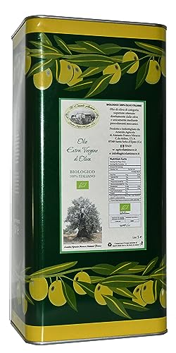 Miracco - Extra Natives Olivenöl - Ungefiltertes & Kaltgepresstes (5 Liter) von MIRACCO