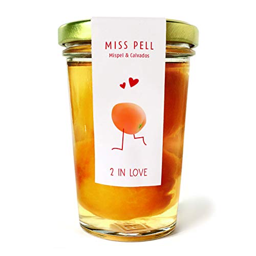 Mispelchen MISS PELL DUO zwei Mispeln & Calvados im Glas 90ml Frankfurter Kultgetränk für 2 von MISS PELL