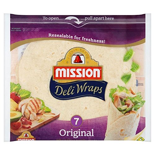 Mission Ursprüngliche Deli Wraps (7 pro Packung) - Packung mit 2 von MISSION