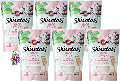 MIYATA - Shirataki Konjak Reisform - 6er-Pack - (6 x 270g/ATG 200g) von Miyata