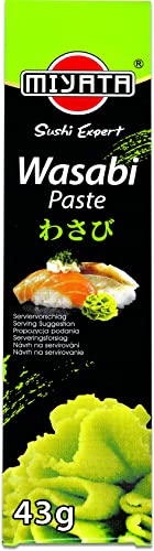 MIYATA Wasabi Paste in Tube 43g Wasabipaste, Meerrettich-Paste von Miyata