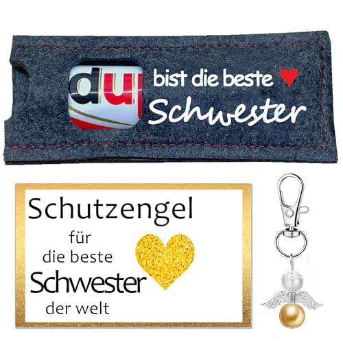 Hülle Filz Geschenke für duplo Schokolade |Schwester Geschenk, Du bist die beste Schwester - Schwesterherz, Große Schwester Geschenk, Grosse Schwester Geschenk, Schwesterherz Geschenk Hülle Filz Geschenke für duplo Schokolade |Schwester Geschenk, Du bist die beste Schwester - Schwesterherz, Große Schwester Geschenk, Grosse Schwester Geschenk, Schwesterherz Geschenk von MKISHINE