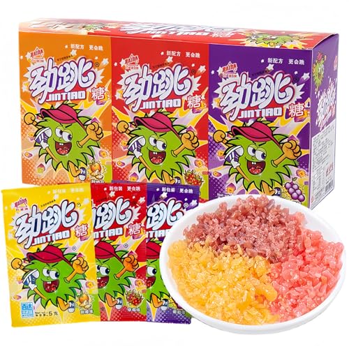 MKSDDF-30 Packungen explodierende Bonbons, neue Bonbons, fruchtige Bonbons, chinesische Bonbons – Bonbons, die im Mund hüpfen – Geschenkbonbons für Kinder MKSDDF-30 Packungen explodierende Bonbons, neue Bonbons, fruchtige Bonbons, chinesische Bonbons – Bonbons, die im Mund hüpfen – Geschenkbonbons für Kinder von MKSDDF