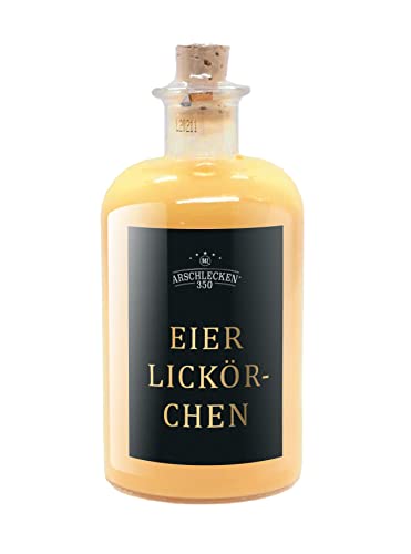 Arschlecken 350 Eierlickörchen 0,5l, 20% vol."Das Original" von ML ARSCHLECKEN 350