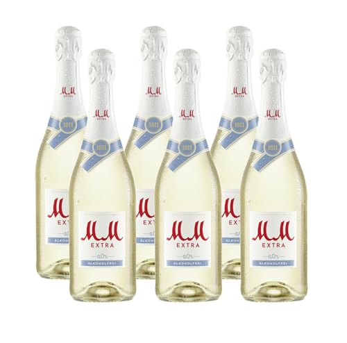 MM Extra Alkoholfrei 0,0% vol. (6 x 0,75l) – Die perfekte Alternative für alle Sekt Liebhaber von MM Extra