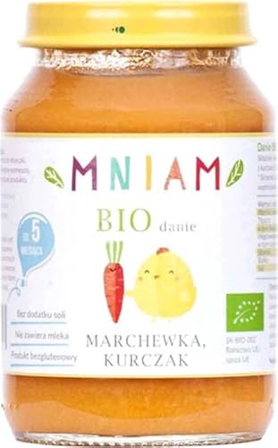 Gericht Karotte Hähnchen ab 5 Monaten BIO 190 g MNIAM Gericht Karotte Hähnchen ab 5 Monaten BIO 190 g MNIAM von MNIAM