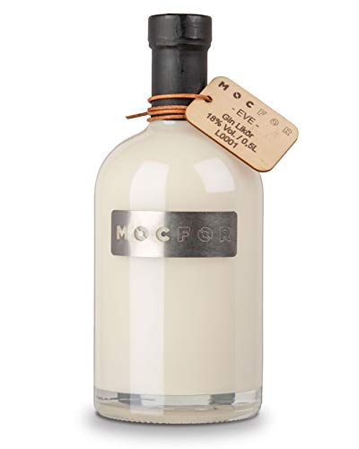 MOCFOR® Eve Premium Sahnelikör 0,5 Liter - Auf Basis von Sherryfass-Gin und feiner Sahne, 18% Vol. von MOCFOR