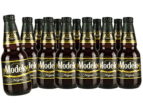 12 Flaschen Cerveza MODELO Negra 5,3% vol dunkles Bier aus Mexiko von MODELO