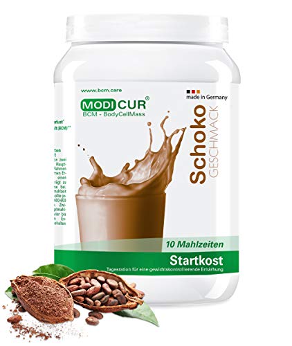 BCM Modicur Start Schokolade 1 Dose à 460g (10 Portionen/Diätstart/BCM BodyCellMass) von MODICUR