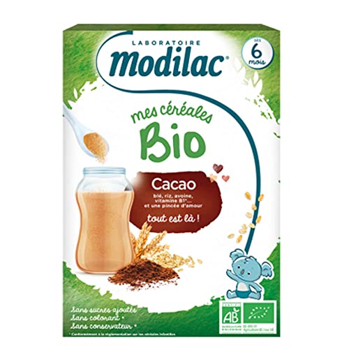 Mes céréales bio dès 6 mois cacao 250g Mes céréales bio dès 6 mois cacao 250g von MODILAC