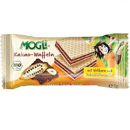 Kakaowaffel BIO 15 g - MOGLI von MOGLi