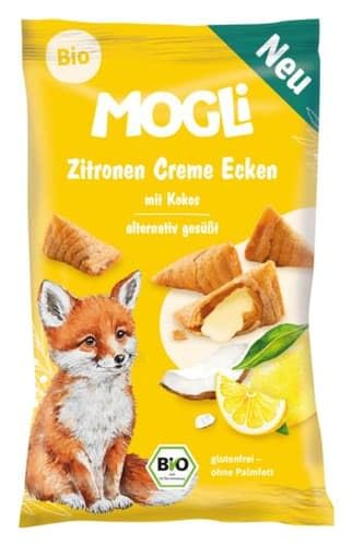MOGLi Bio Zitronen Creme Ecken mit Kokos (0.03 kg) von MOGLi