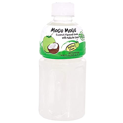 MOGU MOGU Kokosnuss / Coconut Geschmack mit Nata de Coco 6x320 ml Sixpack ! von Mogu Mogu