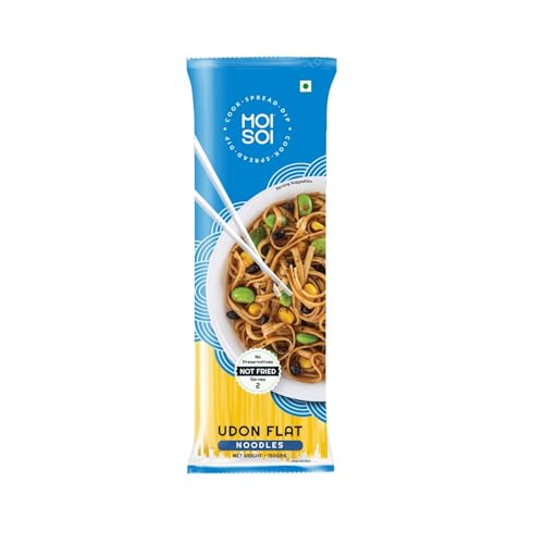 MOI SOI Udon Noodles (No Preservatives | Get Restaurant Style Taste in Just 10 Minutes | Not MSG or Ajinimoto | Serves 2, 150 gm von MOI SOI
