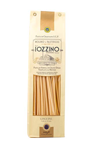 Pastificio F.lli Iozzino - Hartweizen Pasta g.g.A - Linguine 3Kg (6x500g) von MOLINO E PASTIFICIO - F,LLI IOZZINO