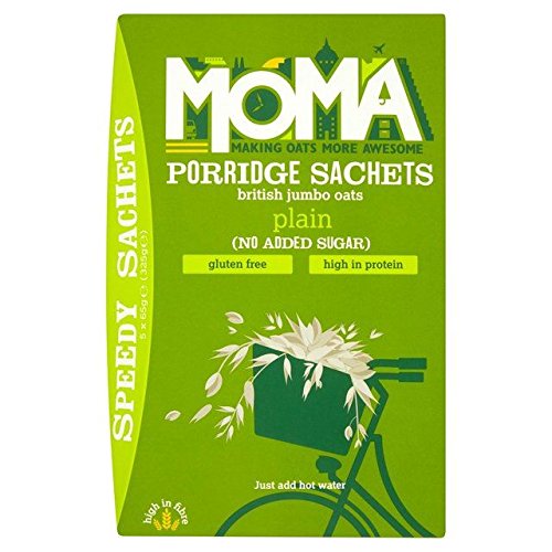 MOMA Foods Porridge Plain No Sugar Sachets 5 x 65g von MOMA