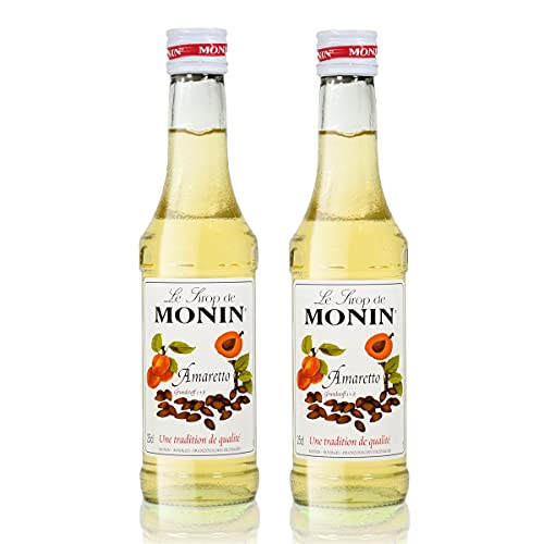 2x Monin Amaretto Sirup, 250 ml Flasche 2x Monin Amaretto Sirup, 250 ml Flasche von MONIN
