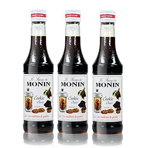 3x Monin Cookie Choco Sirup, 250 ml Flasche - für Cocktails, zum Kaffee oder Kochen 3x Monin Cookie Choco Sirup, 250 ml Flasche - für Cocktails, zum Kaffee oder Kochen von MONIN