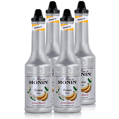 Monin - Banana Purée - 1L (Case of 4) von MONIN