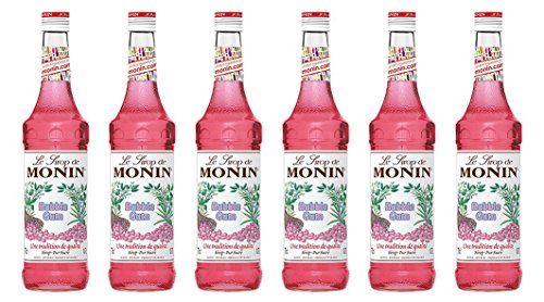 Monin Bubble Gum-Sirup, 700 ml, 6er Pack von MONIN