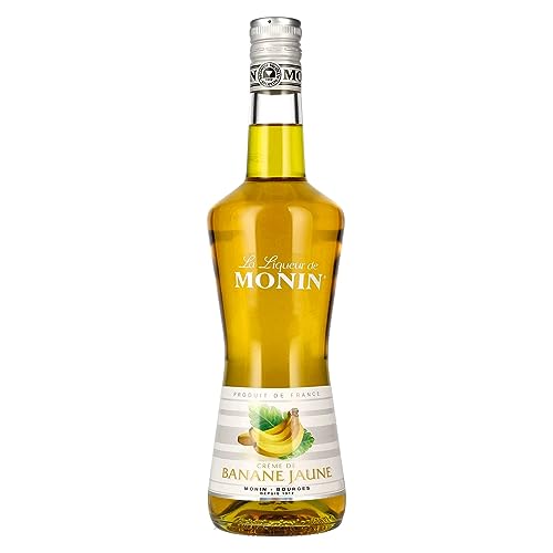 Monin Creme DE Banane Jaune Bananen-Likör (1 x 0.7 l) von MONIN