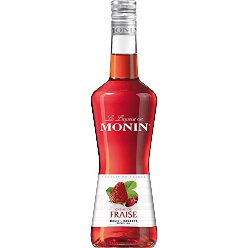 Monin Creme de Fraise Erdbeer - Likör, 1er Pack (1 x 700 ml) von MONIN