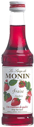 Monin Erdbeere / Fraise Sirup, 250 ml Flasche Monin Erdbeere / Fraise Sirup, 250 ml Flasche von MONIN