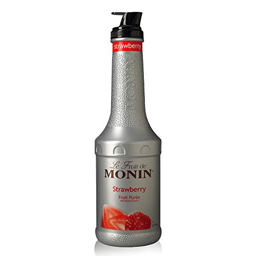Monin Erdbeerpüree 1 Liter - Single Bottle von MONIN