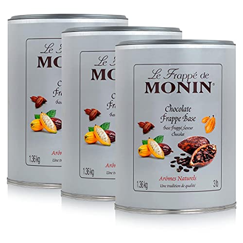 Monin Frappé Base - Chocolate, 1,36kg 3er Pack Monin Frappé Base - Chocolate, 1,36kg 3er Pack von MONIN