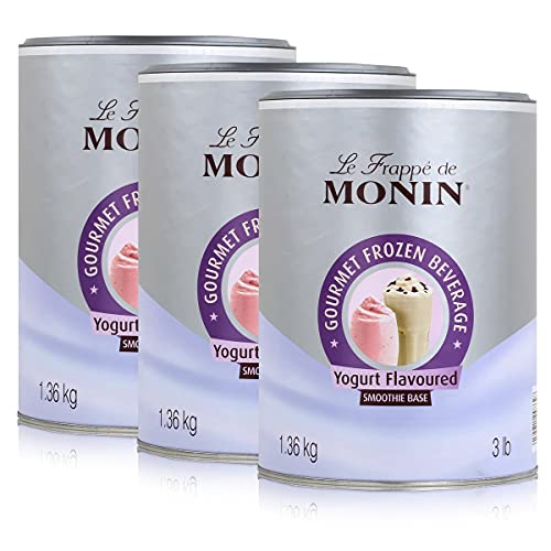 Monin Frappé Base - Yogurt, 1,36kg 3er Pack von MONIN