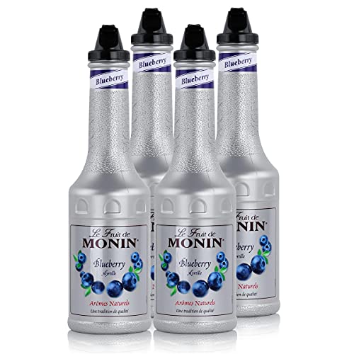 Monin FruchtPüree Mix Blueberry Heidelbeere 4 x 1l von MONIN