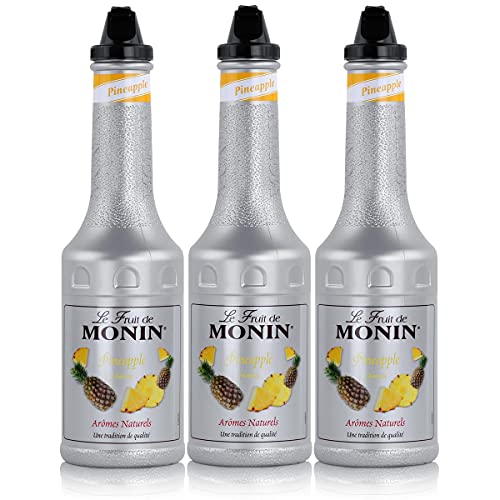 Monin Fruchtpüree Mix Ananas, 1,0 L, 3er Pack Monin Fruchtpüree Mix Ananas, 1,0 L, 3er Pack von MONIN