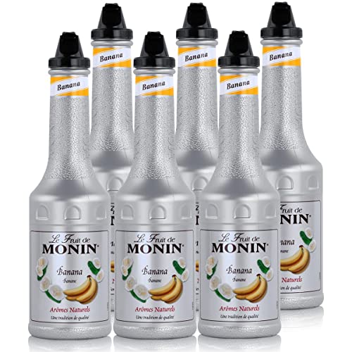 Monin Fruchtpüree Mix Banane, 1,0 L, 6er Pack Monin Fruchtpüree Mix Banane, 1,0 L, 6er Pack von MONIN