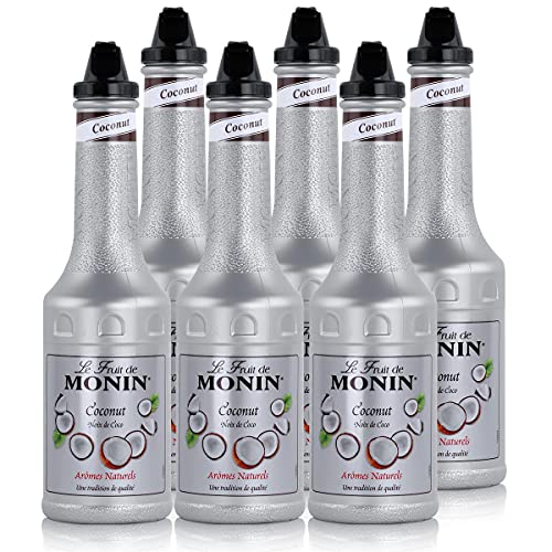 Monin Fruchtpüree Mix Cocos, 1,0 L 6er Pack Monin Fruchtpüree Mix Cocos, 1,0 L 6er Pack von MONIN