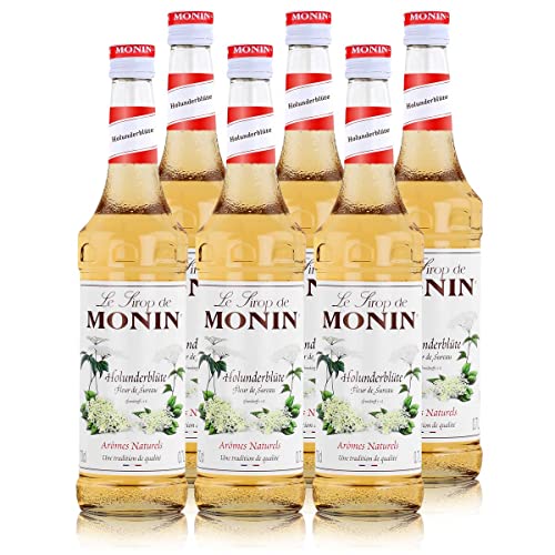 Monin Holunderblütensirup 700ml x 6 Monin Holunderblütensirup 700ml x 6 von MONIN