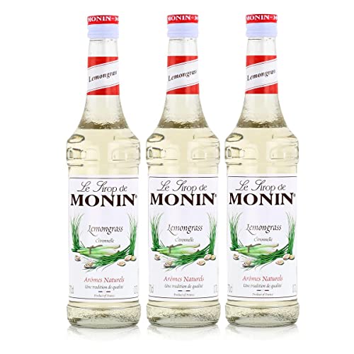 Monin Lemon Grass Lemongrass 3x 0,7 l Zitronengras 3er Pack von MONIN