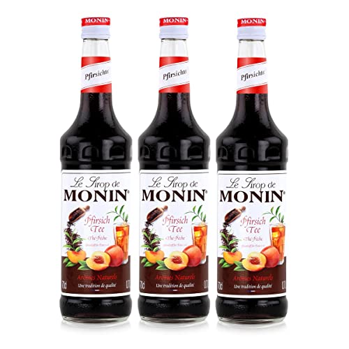 Monin Pfirsich-Tee Teekonzentrat, 0,7L 3er Pack von MONIN