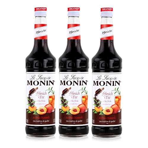 Monin Pfirsich-Tee Teekonzentrat, 0,7L 3er Pack Monin Pfirsich-Tee Teekonzentrat, 0,7L 3er Pack von MONIN