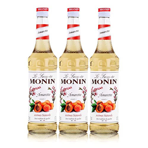 Monin Sirup Amaretto, 0,7L 3er Pack von MONIN